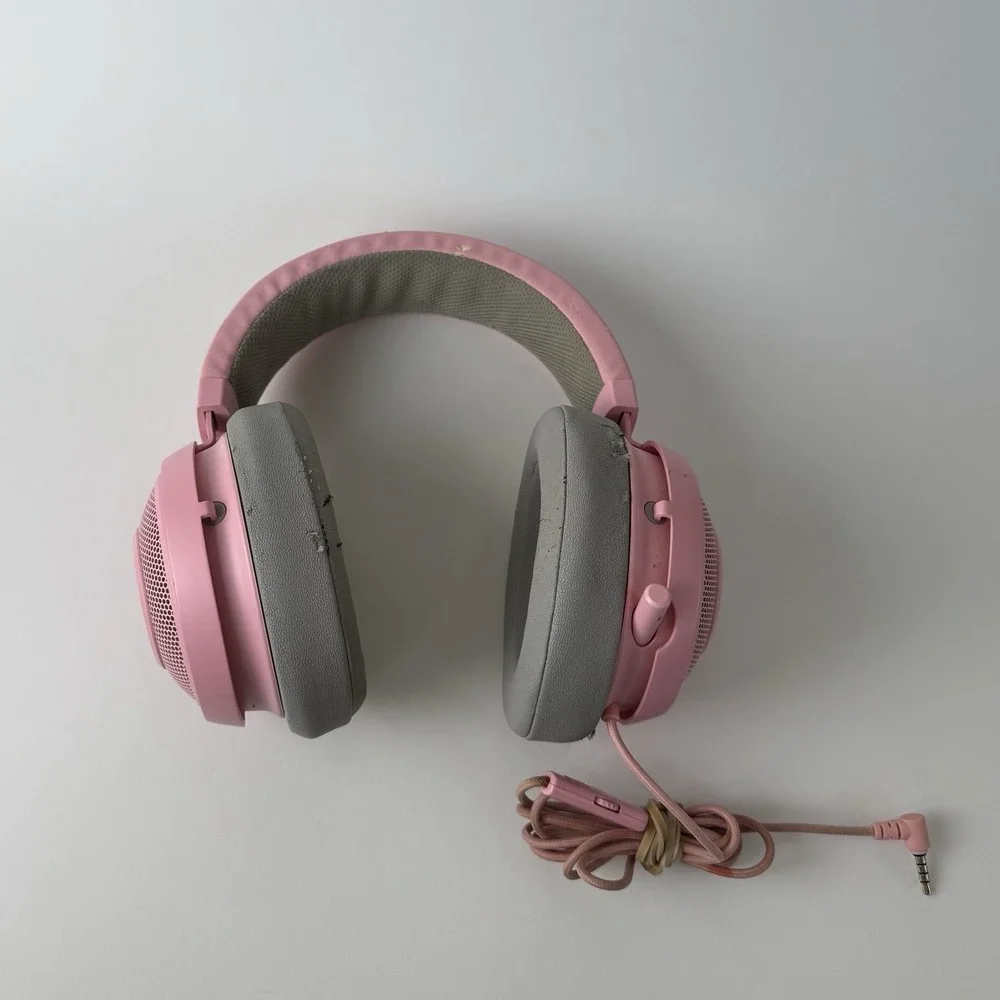 Razer Kraken Pro V2 Wired Gaming Headset - Quartz Pink Tested